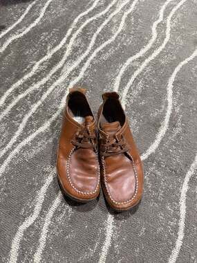 Patagonia Groundhog Leather Shoes Size 13 Brown